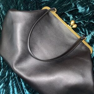 Oversized Kisslock Coach Bag